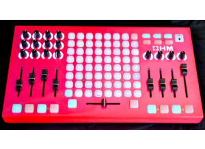 OhmRGB Slim Fluorescent Red