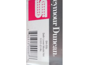 Seymour Duncan SH-55B Seth Lover Model Bridge - Nickel Cover (55142)