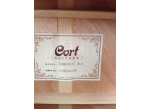 Cort Earth 100 - Black