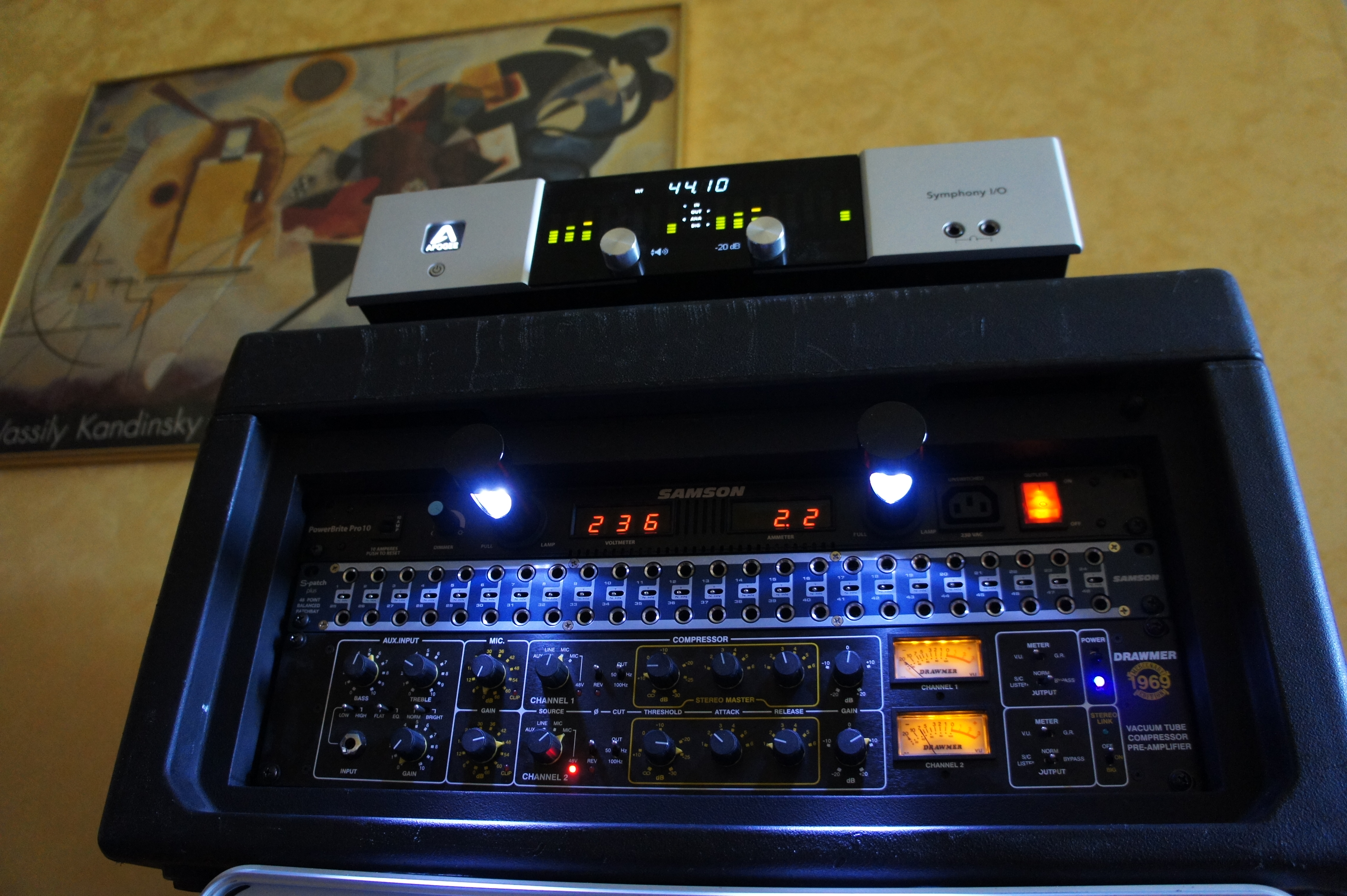 SKB Studio Flyer Portable Studio Rack 4U