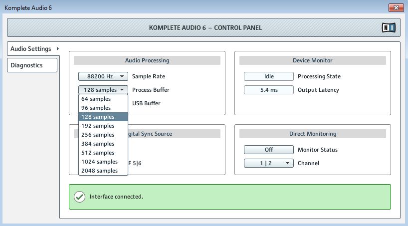 Configurer la latence audio en MAO