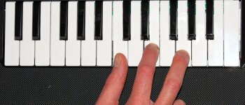 Les accords de base au clavier Les accords de base au clavier