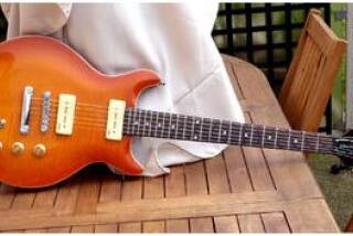 Hamer XT Sunburst Archtop A/T P90