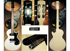Gibson Melody Maker White Satin 2007 Reissue 1959 Dual Pickup