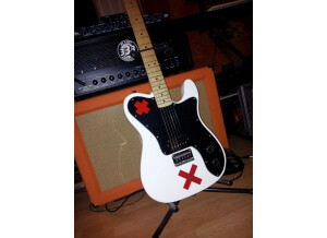 Squier Deryck Whibley Telecaster - Olympic White Maple