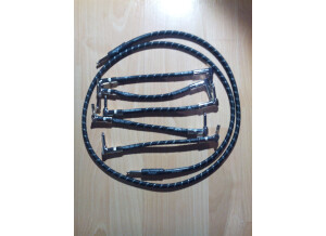 Fender Custom Shop Performance Series Patch Cable Black Tweed 6''