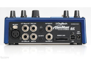 DigiTech JamMan Stereo Façade Arrière