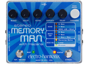 Electro-Harmonix Stereo Memory Man with Hazarai (13290)