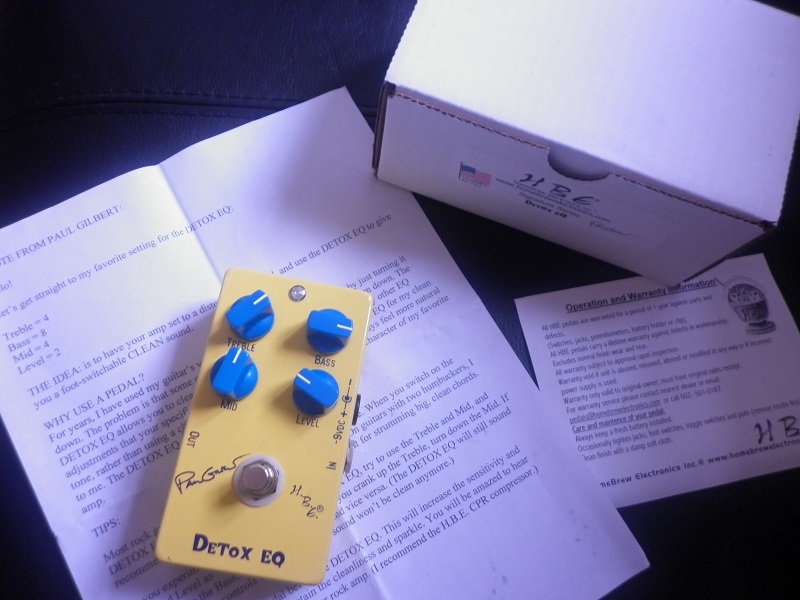 Pictures and images HomeBrew Electronics Detox EQ Paul Gilbert